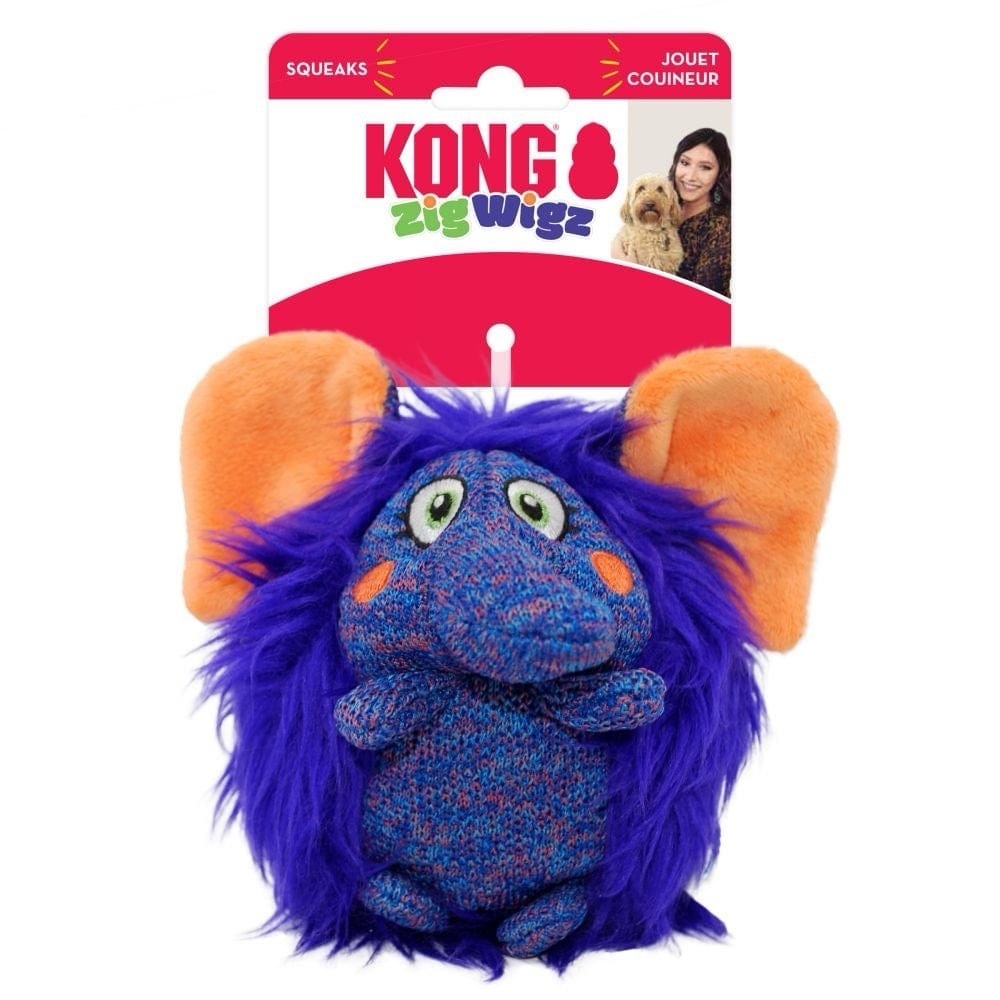 Kong ZigWigz Elephant Dog Toy - Medium - NWT